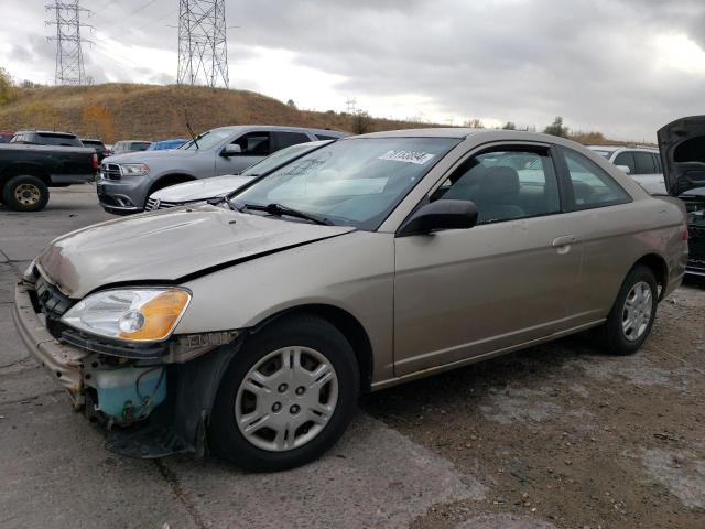 HONDA CIVIC LX 2002 with VIN 1HGEM226X2L105994 - Photo from auction