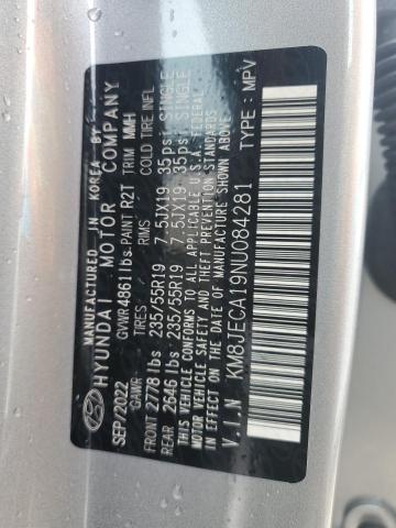 Photo 14 from auction – 2022 HYUNDAI TUCSON LIM with VIN KM8JECA19NU084281