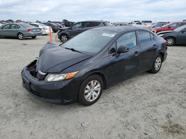 HONDA CIVIC LX 2012 with VIN 2HGFB2F53CH599142 - Photo from auction