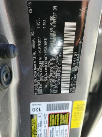 Photo 14 from auction – 2015 TOYOTA SIENNA XLE with VIN 5TDYK3DC6FS643140