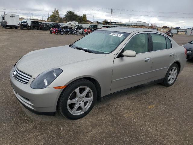 INFINITI G35 2003 with VIN JNKCV51E53M323168 - Photo from auction