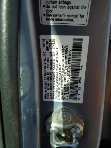 Photo 14 from auction – 2011 HONDA CR-V EXL with VIN 5J6RE3H74BL005709
