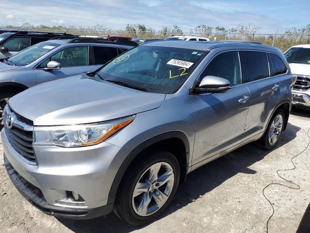 TOYOTA HIGHLANDER 2015 with VIN 5TDDKRFH8FS077024 - Photo from auction