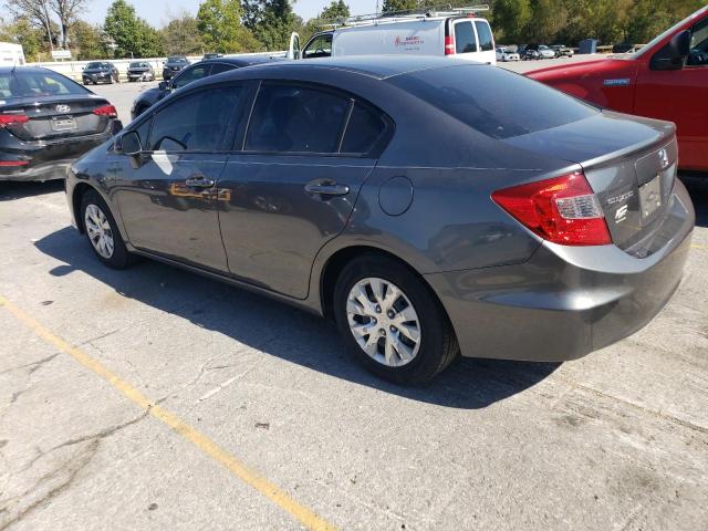 Photo 2 from auction – 2012 HONDA CIVIC LX with VIN 19XFB2F55CE100321