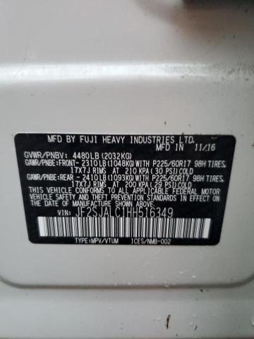 Photo 14 from auction – 2017 SUBARU FORESTER 2 with VIN JF2SJALC1HH516349