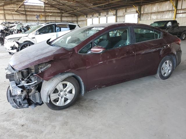 KIA FORTE LX 2018 with VIN 3KPFK4A71JE220800 - Photo from auction