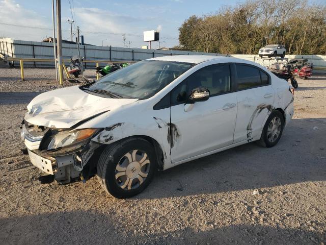HONDA CIVIC HYBR 2012 with VIN JHMFB4F2XCS008523 - Photo from auction