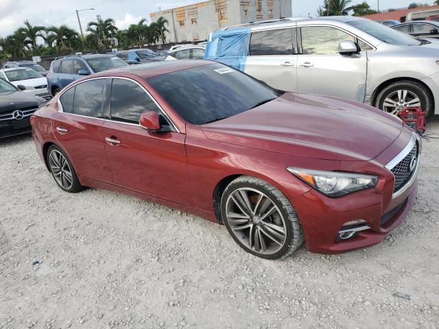 Photo 4 from auction – 2014 INFINITI Q50 BASE with VIN JN1BV7AP2EM680467