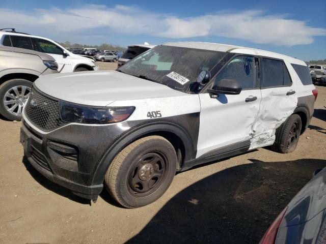 FORD EXPLORER P 2021 with VIN 1FM5K8AB7MGB72291 - Photo from auction