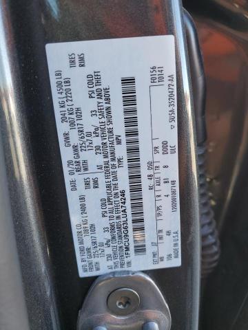 Photo 14 from auction – 2020 FORD ESCAPE SE with VIN 1FMCU9G63LUA74246
