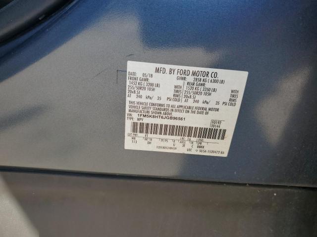 Photo 14 from auction – 2018 FORD EXPLORER P with VIN 1FM5K8HT6JGB96561