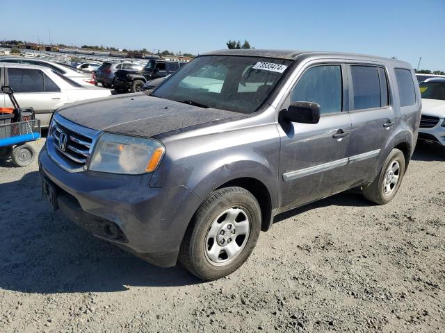 HONDA PILOT LX 2014 مع رقم تعريف المركبة 5FNYF3H25EB023050 - صورة من المزاد