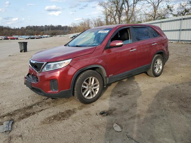 KIA SORENTO LX 2014 with VIN 5XYKTCA60EG459101 - Photo from auction