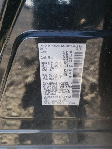 Photo 14 from auction – 2015 NISSAN PATHFINDER with VIN 5N1AR2MN4FC642462