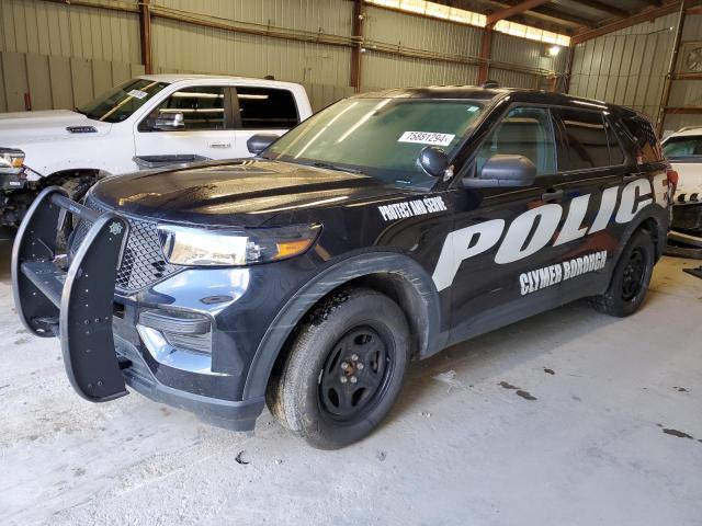 FORD EXPLORER P 2022 with VIN 1FM5K8AB6NGB59730 - Photo from auction
