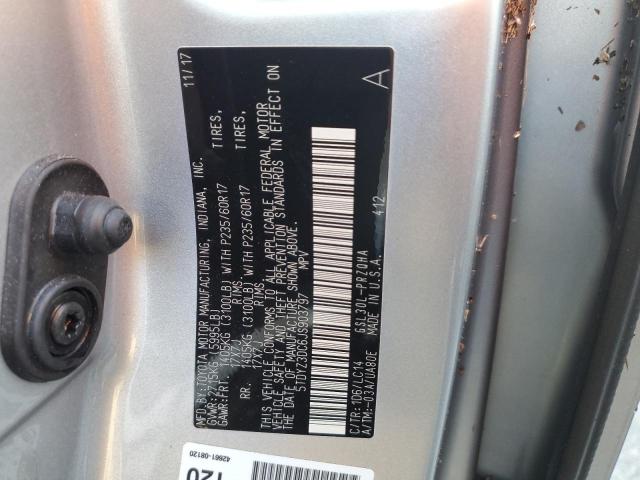 Photo 14 from auction – 2018 TOYOTA SIENNA XLE with VIN 5TDYZ3DC6JS903797
