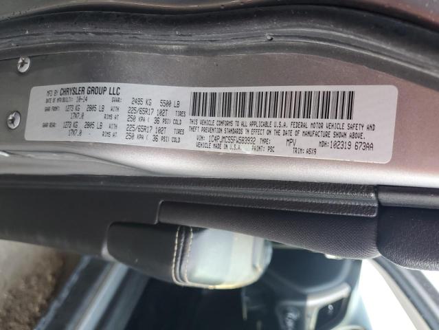 Photo 14 from auction – 2015 JEEP CHEROKEE L with VIN 1C4PJMCS5FW583932