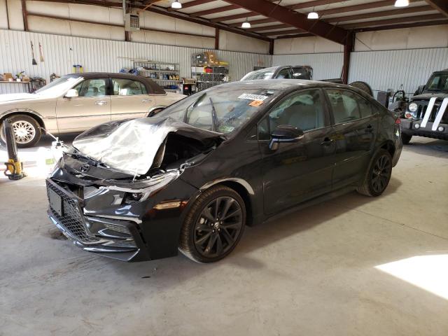 TOYOTA COROLLA SE 2023 with VIN 5YFS4MCE6PP145166 - Photo from auction
