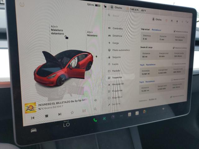 Photo 9 from auction – 2023 TESLA MODEL 3 with VIN 5YJ3E1EA0PF676014