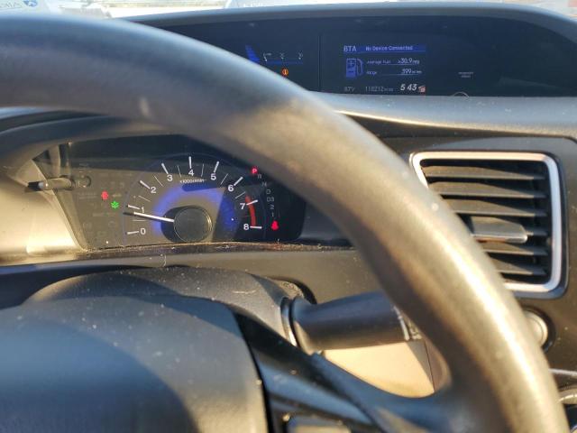 Photo 9 from auction – 2013 HONDA CIVIC LX with VIN 2HGFB2F57DH300768