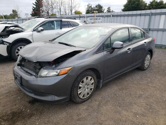 HONDA CIVIC LX 2012 with VIN 2HGFB2F45CH056589 - Photo from auction