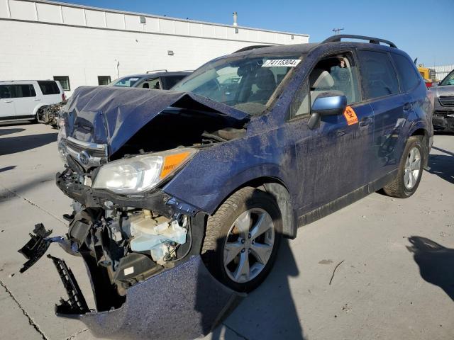 SUBARU FORESTER 2 2015 with VIN JF2SJAFC0FH522426 - Photo from auction