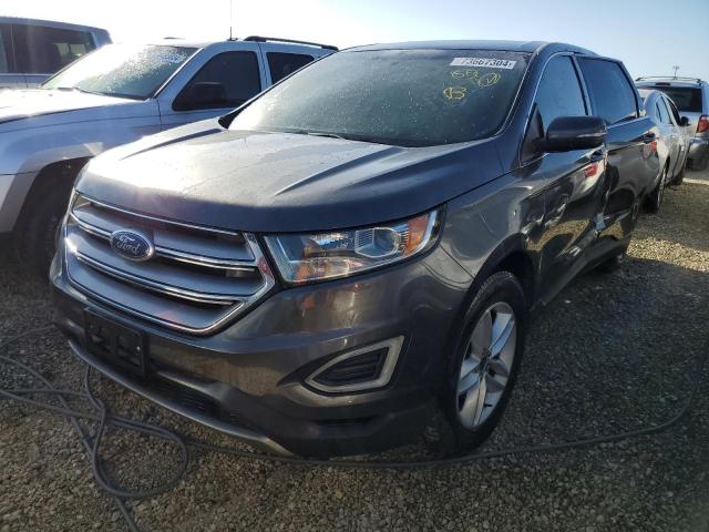 FORD EDGE SEL 2017 with VIN 2FMPK3J95HBC10641 - Photo from auction