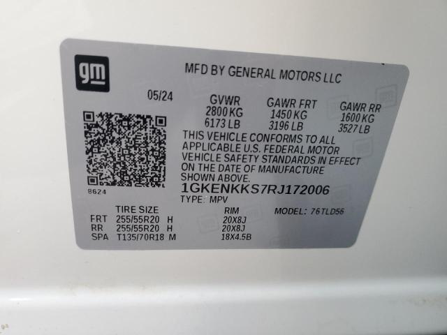 Photo 14 from auction – 2024 GMC ACADIA UPL with VIN 1GKENKKS7RJ172006