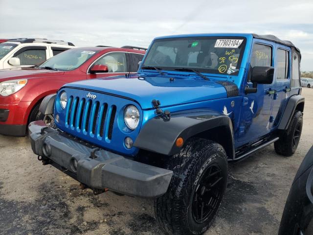 JEEP WRANGLER U 2016 with VIN 1C4BJWDG4GL180530 - Photo from auction