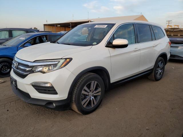 HONDA PILOT EX 2017 with VIN 5FNYF6H39HB058091 - Photo from auction