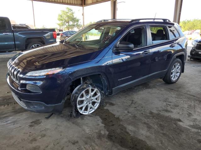 JEEP CHEROKEE S 2016 with VIN 1C4PJLAB3GW355264 - Photo from auction