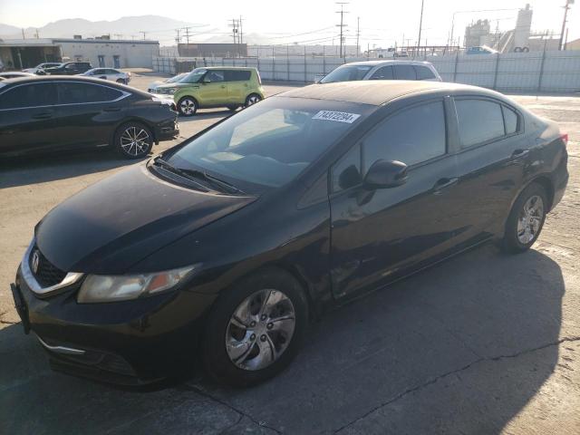 HONDA CIVIC LX 2014 with VIN 19XFB2F56EE252403 - Photo from auction