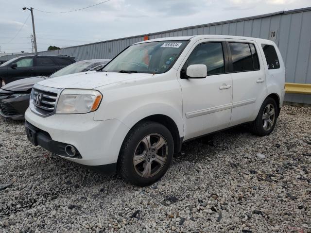 HONDA PILOT EXLN 2013 with VIN 5FNYF3H77DB013808 - Photo from auction
