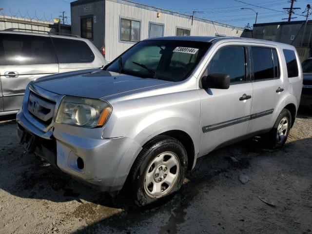 HONDA PILOT LX 2010 with VIN 5FNYF3H25AB014648 - Photo from auction