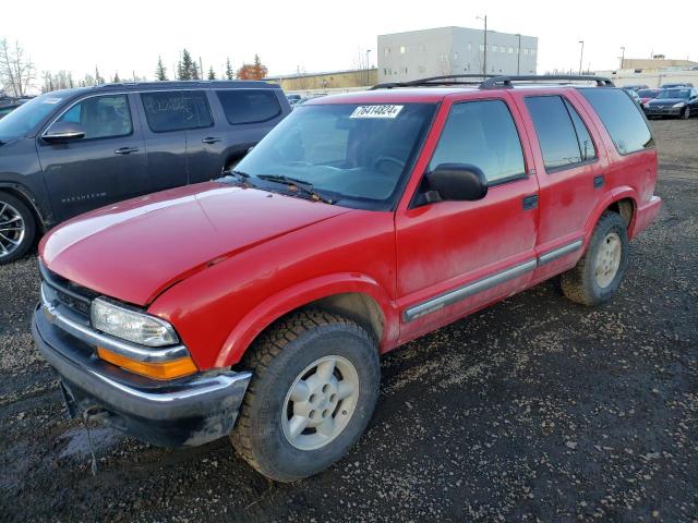 CHEVROLET BLAZER 2000 with VIN 1GNDT13W9Y2332220 - Photo from auction