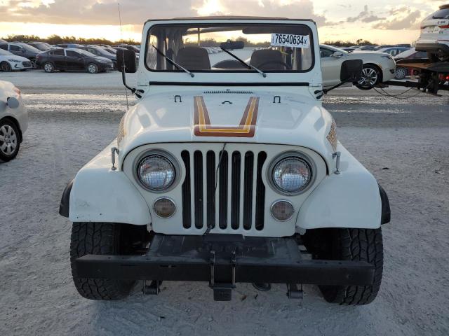 Photo 5 from auction – 1985 JEEP JEEP CJ7 with VIN 1JCCE87E6FT150280