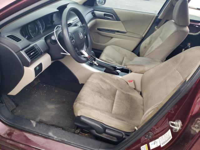 Photo 7 from auction – 2014 HONDA ACCORD LX with VIN 1HGCR2F39EA112055
