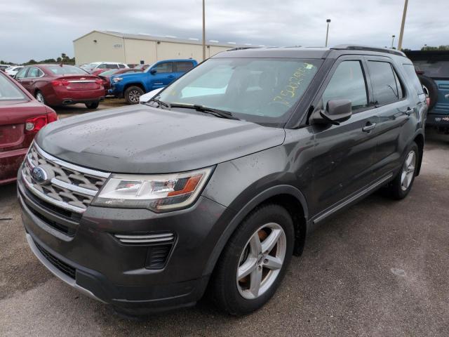 FORD EXPLORER X 2018 with VIN 1FM5K7D85JGB75633 - Photo from auction