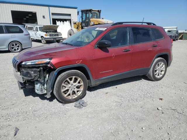JEEP CHEROKEE S 2017 with VIN 1C4PJLAS6HW607347 - Photo from auction
