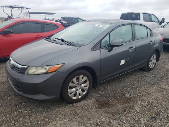 HONDA CIVIC LX 2012 with VIN 19XFB2F52CE018658 - Photo from auction