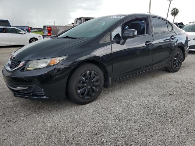 HONDA CIVIC LX 2013 with VIN 19XFB2F56DE019524 - Photo from auction