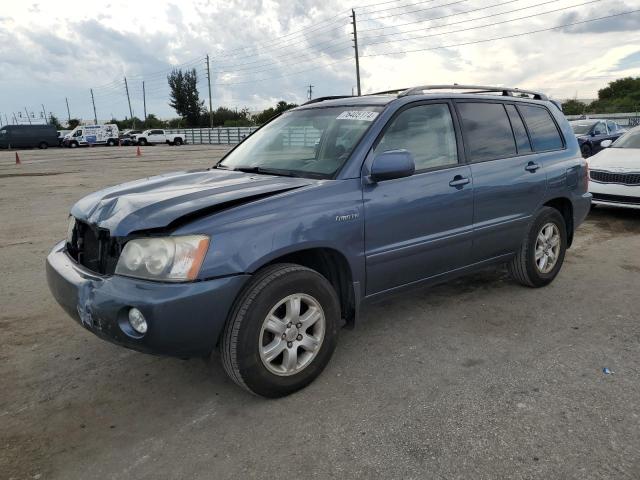 TOYOTA HIGHLANDER 2003 с VIN JTEGF21A230112718 - Фото с аукциона