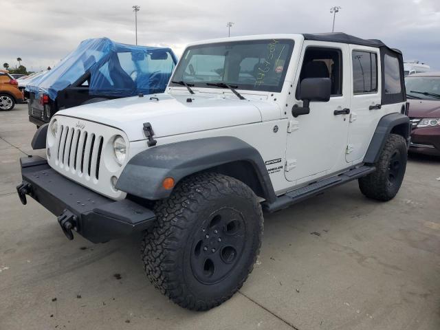 JEEP WRANGLER U 2015 with VIN 1C4BJWDG3FL554785 - Photo from auction