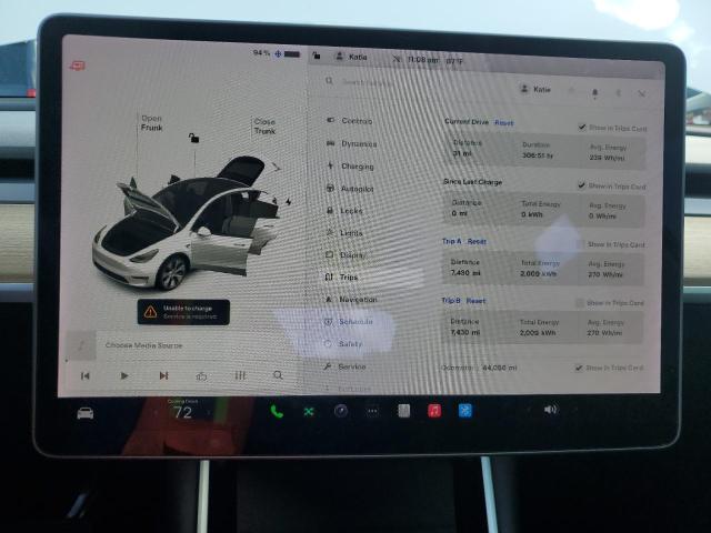 Foto 9 de la subasta – 2021 TESLA MODEL Y con VIN 5YJYGDEE3MF109831