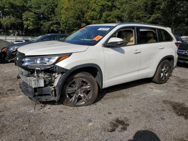 TOYOTA HIGHLANDER 2017 with VIN 5TDDZRFH1HS416205 - Photo from auction