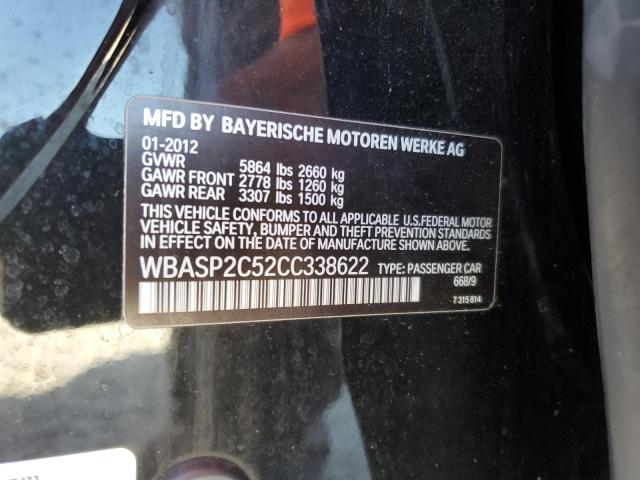 Photo 14 from auction – 2012 BMW 535 XIGT with VIN WBASP2C52CC338622