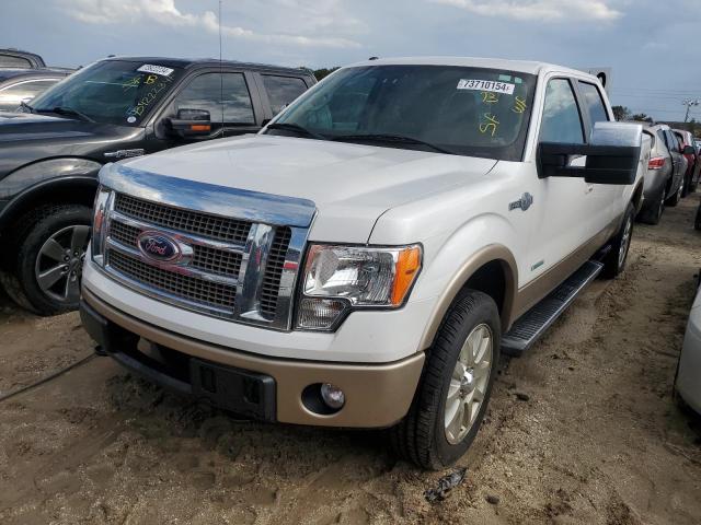 FORD F150 SUPER 2012 with VIN 1FTFW1ET4CKD41833 - Photo from auction