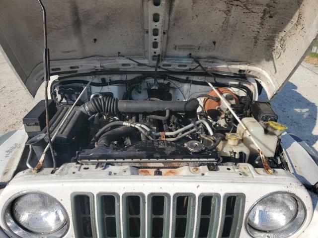 Photo 11 from auction – 2000 JEEP WRANGLER / with VIN 1J4FA49S9YP725287
