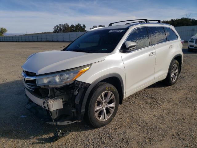 TOYOTA HIGHLANDER 2015 with VIN 5TDJKRFH4FS177544 - Photo from auction