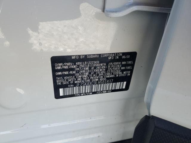 Photo 14 from auction – 2020 SUBARU FORESTER T with VIN JF2SKAXC9LH581837